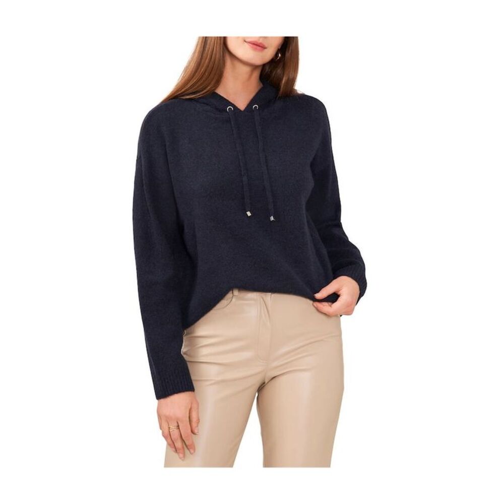 Vince Camuto Womens Cozy Woven Hooded Sweater, NWT